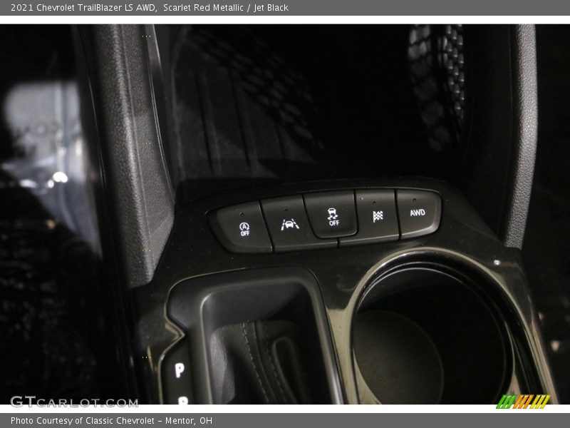 Scarlet Red Metallic / Jet Black 2021 Chevrolet TrailBlazer LS AWD
