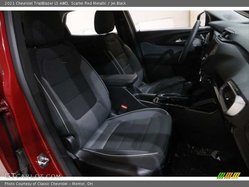 Scarlet Red Metallic / Jet Black 2021 Chevrolet TrailBlazer LS AWD