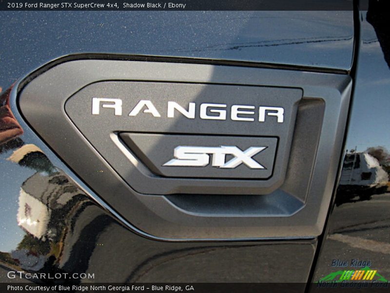 Shadow Black / Ebony 2019 Ford Ranger STX SuperCrew 4x4