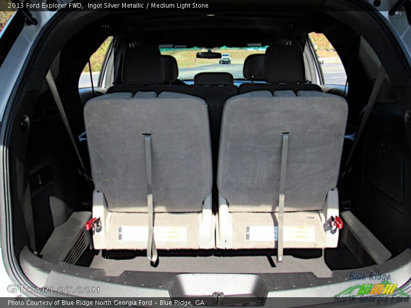 Ingot Silver Metallic / Medium Light Stone 2013 Ford Explorer FWD