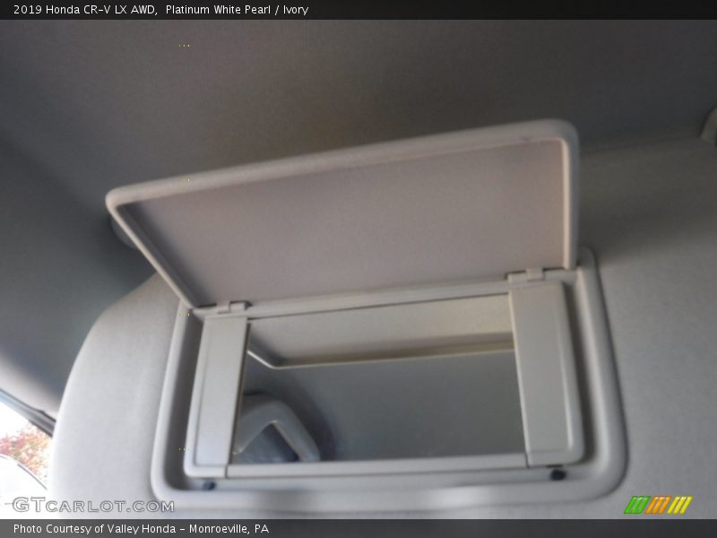 Platinum White Pearl / Ivory 2019 Honda CR-V LX AWD