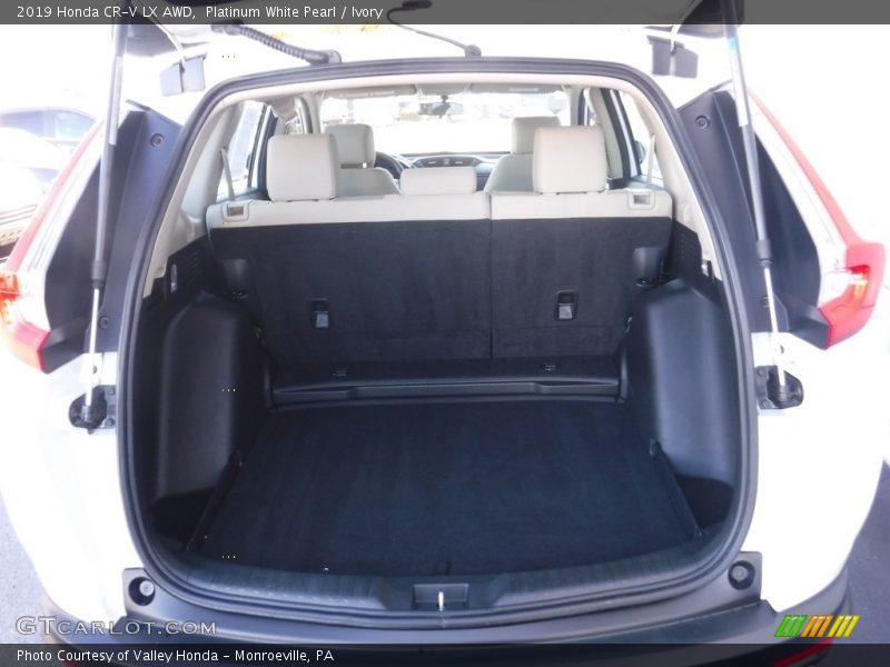 Platinum White Pearl / Ivory 2019 Honda CR-V LX AWD