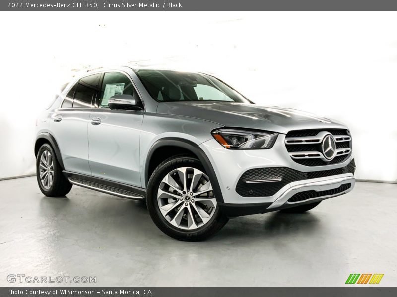 Cirrus Silver Metallic / Black 2022 Mercedes-Benz GLE 350