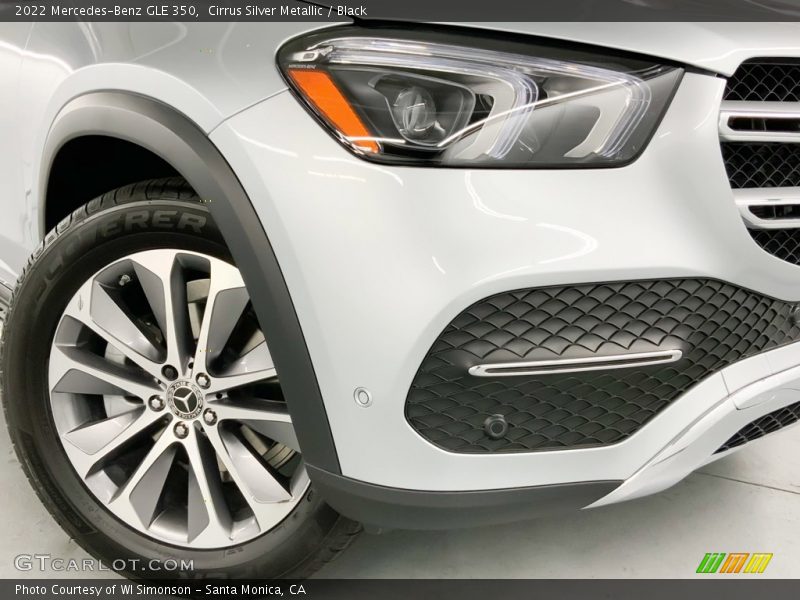 Cirrus Silver Metallic / Black 2022 Mercedes-Benz GLE 350