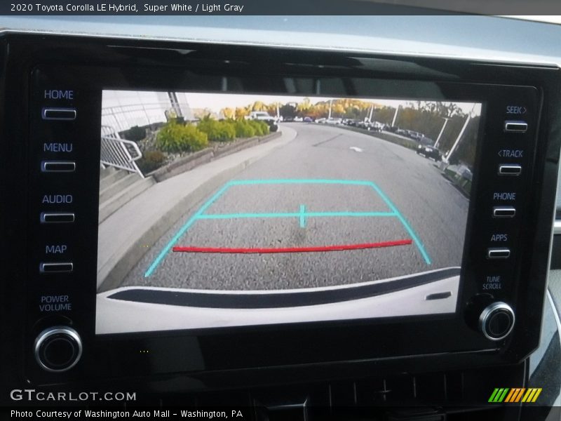 Super White / Light Gray 2020 Toyota Corolla LE Hybrid