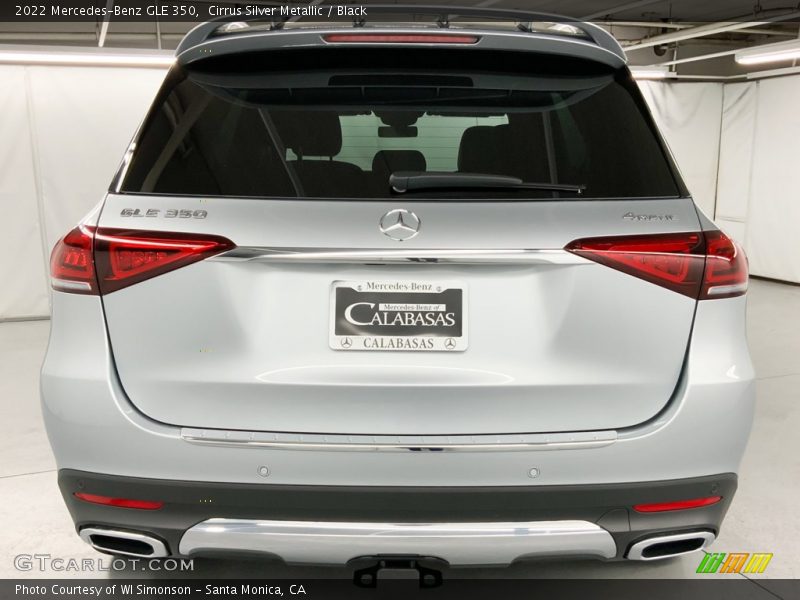 Cirrus Silver Metallic / Black 2022 Mercedes-Benz GLE 350