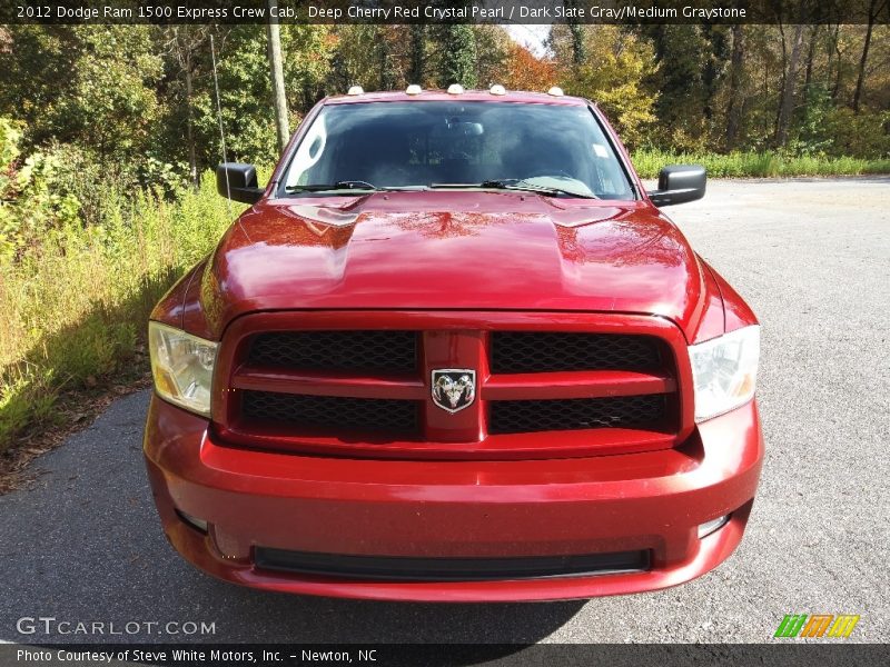 Deep Cherry Red Crystal Pearl / Dark Slate Gray/Medium Graystone 2012 Dodge Ram 1500 Express Crew Cab