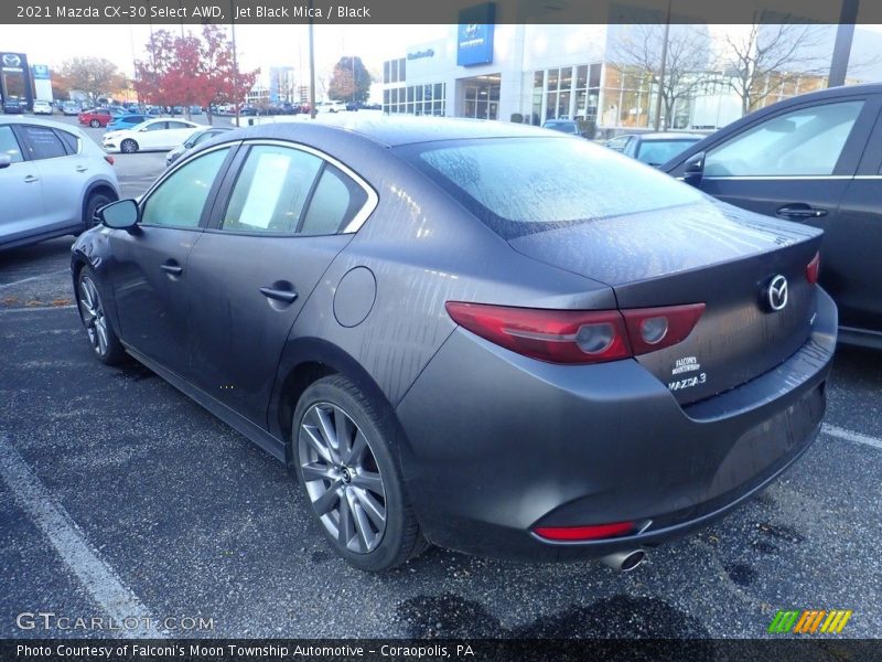 Jet Black Mica / Black 2021 Mazda CX-30 Select AWD