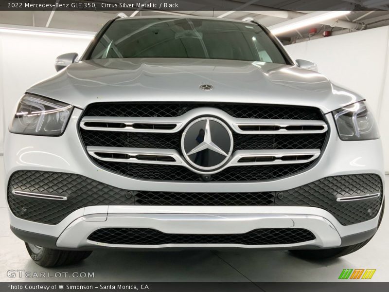 Cirrus Silver Metallic / Black 2022 Mercedes-Benz GLE 350