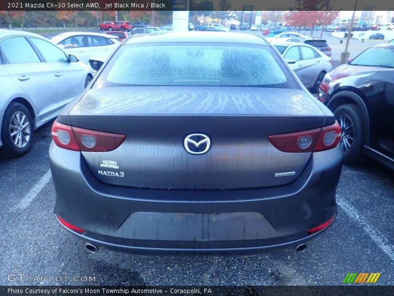 Jet Black Mica / Black 2021 Mazda CX-30 Select AWD