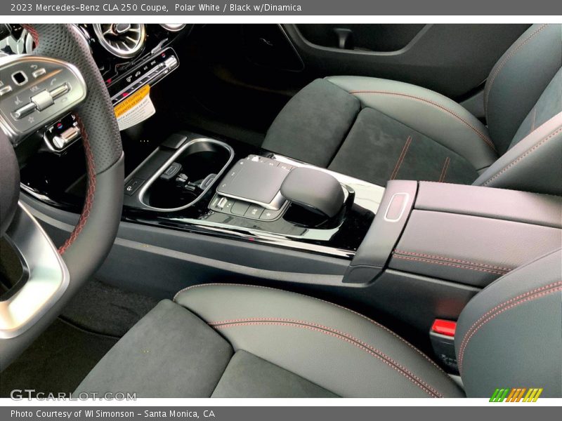Polar White / Black w/Dinamica 2023 Mercedes-Benz CLA 250 Coupe