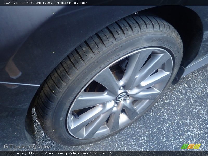 Jet Black Mica / Black 2021 Mazda CX-30 Select AWD