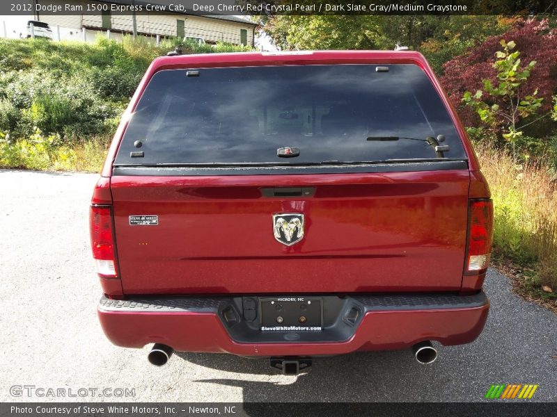 Deep Cherry Red Crystal Pearl / Dark Slate Gray/Medium Graystone 2012 Dodge Ram 1500 Express Crew Cab