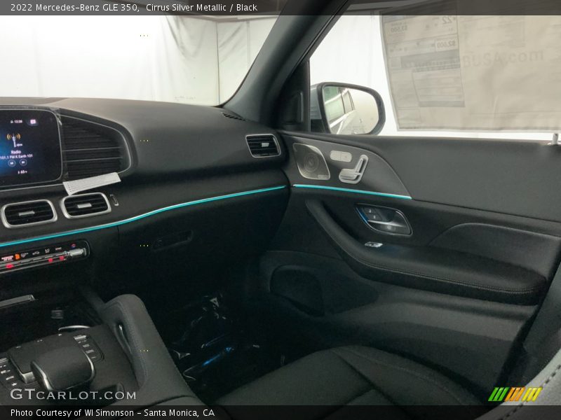 Cirrus Silver Metallic / Black 2022 Mercedes-Benz GLE 350