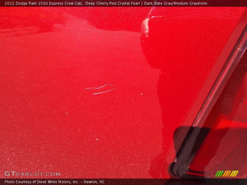 Deep Cherry Red Crystal Pearl / Dark Slate Gray/Medium Graystone 2012 Dodge Ram 1500 Express Crew Cab