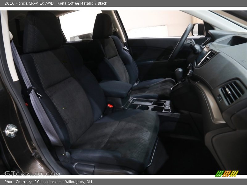 Kona Coffee Metallic / Black 2016 Honda CR-V EX AWD