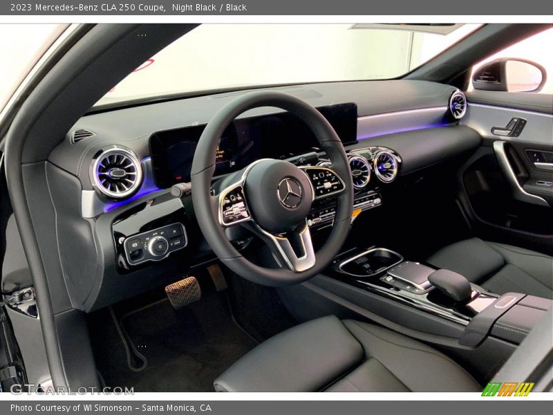 Night Black / Black 2023 Mercedes-Benz CLA 250 Coupe