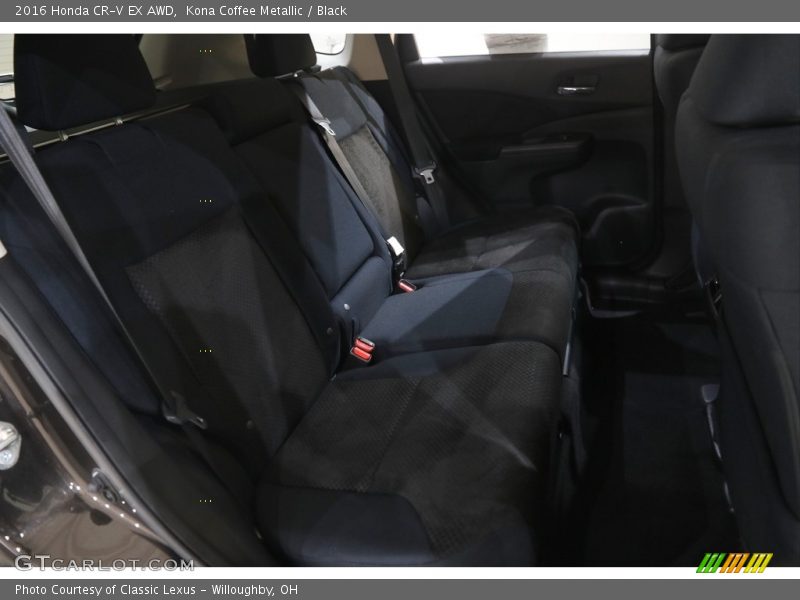 Kona Coffee Metallic / Black 2016 Honda CR-V EX AWD