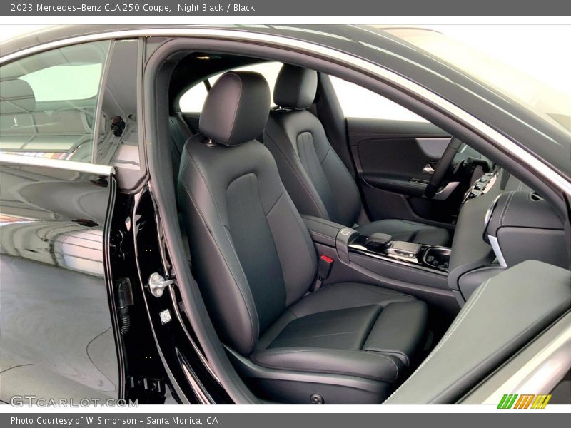Night Black / Black 2023 Mercedes-Benz CLA 250 Coupe