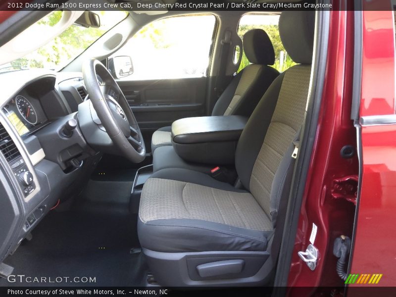 Deep Cherry Red Crystal Pearl / Dark Slate Gray/Medium Graystone 2012 Dodge Ram 1500 Express Crew Cab