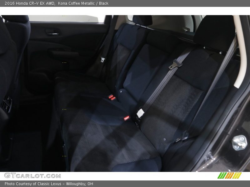 Kona Coffee Metallic / Black 2016 Honda CR-V EX AWD