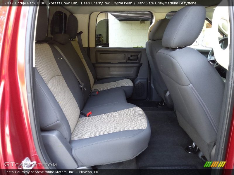 Deep Cherry Red Crystal Pearl / Dark Slate Gray/Medium Graystone 2012 Dodge Ram 1500 Express Crew Cab