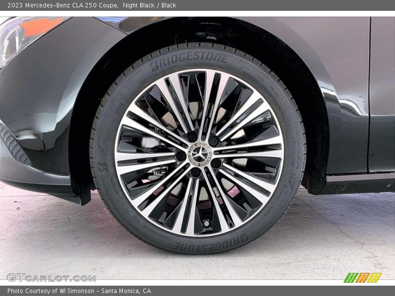 Night Black / Black 2023 Mercedes-Benz CLA 250 Coupe