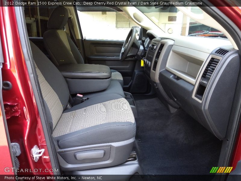 Deep Cherry Red Crystal Pearl / Dark Slate Gray/Medium Graystone 2012 Dodge Ram 1500 Express Crew Cab