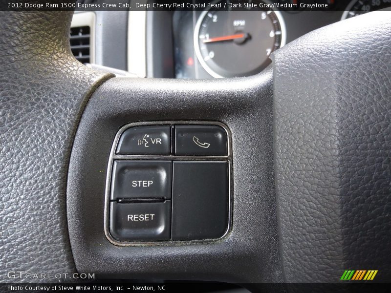 Deep Cherry Red Crystal Pearl / Dark Slate Gray/Medium Graystone 2012 Dodge Ram 1500 Express Crew Cab