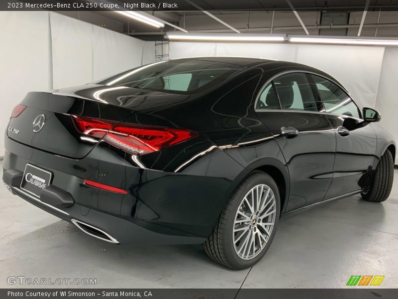 Night Black / Black 2023 Mercedes-Benz CLA 250 Coupe