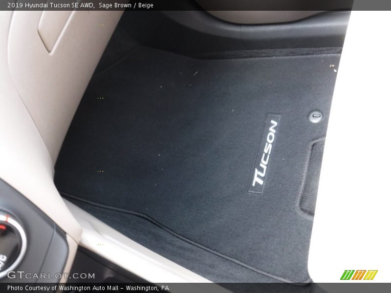 Sage Brown / Beige 2019 Hyundai Tucson SE AWD