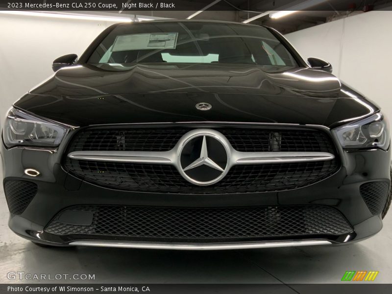 Night Black / Black 2023 Mercedes-Benz CLA 250 Coupe