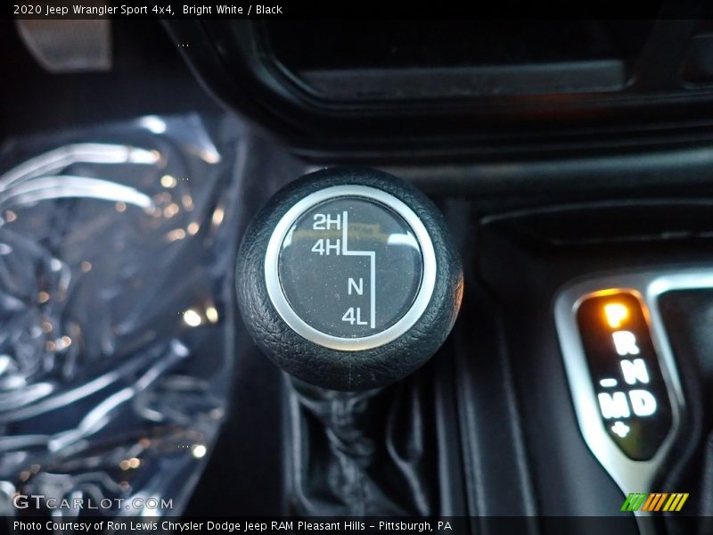 Bright White / Black 2020 Jeep Wrangler Sport 4x4