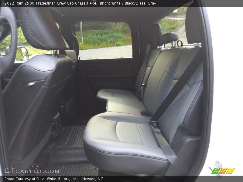 Bright White / Black/Diesel Gray 2022 Ram 2500 Tradesman Crew Cab Chassis 4x4