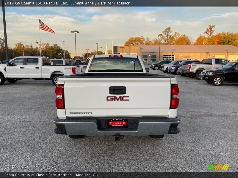 Summit White / Dark Ash/Jet Black 2017 GMC Sierra 1500 Regular Cab