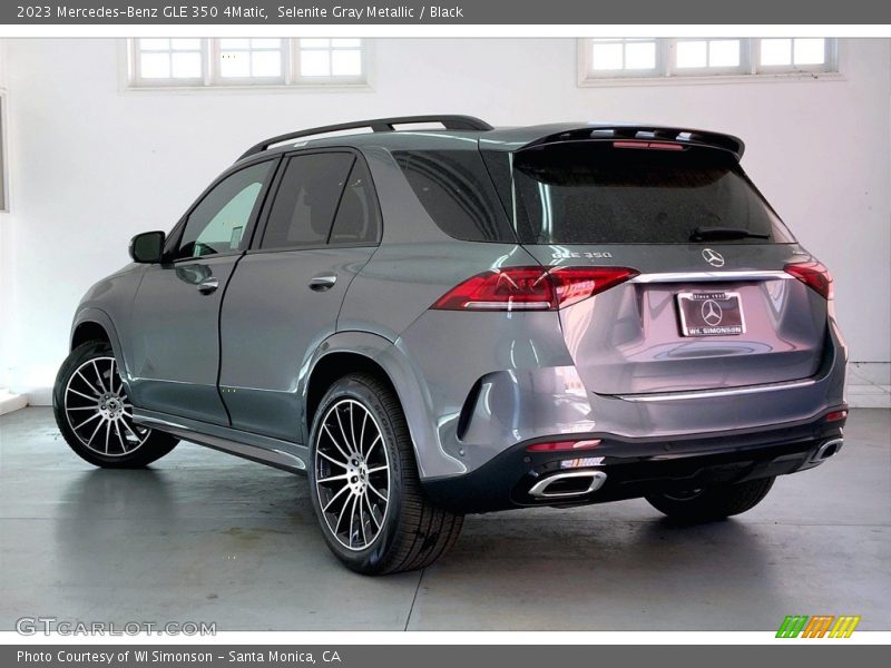 Selenite Gray Metallic / Black 2023 Mercedes-Benz GLE 350 4Matic