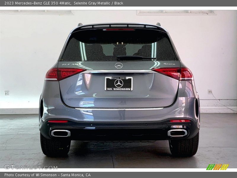 Selenite Gray Metallic / Black 2023 Mercedes-Benz GLE 350 4Matic