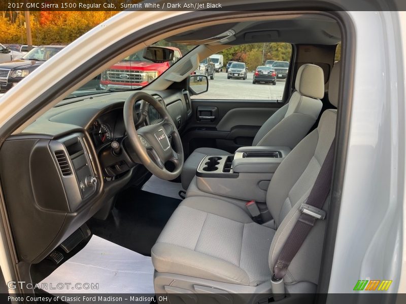  2017 Sierra 1500 Regular Cab Dark Ash/Jet Black Interior