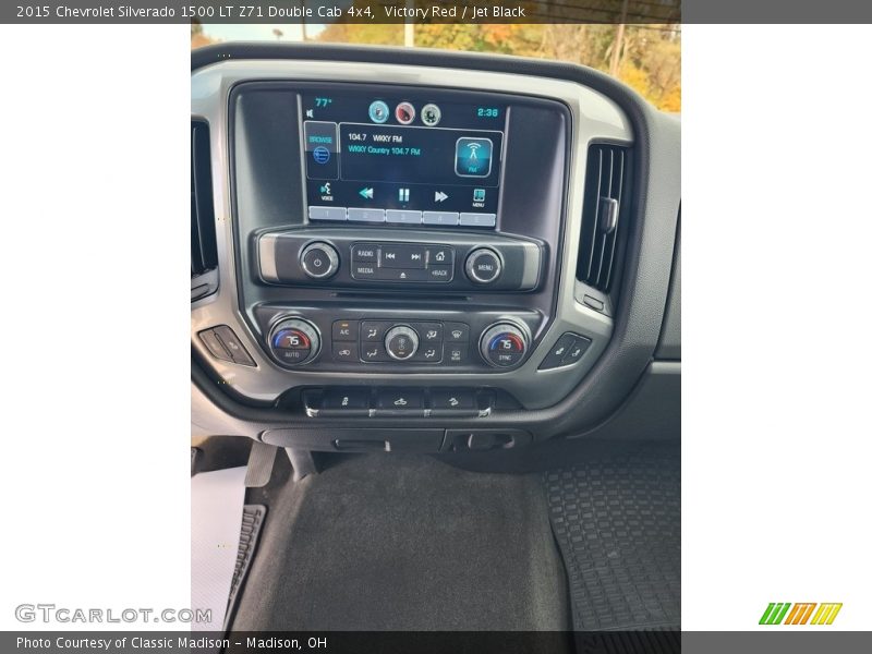 Victory Red / Jet Black 2015 Chevrolet Silverado 1500 LT Z71 Double Cab 4x4