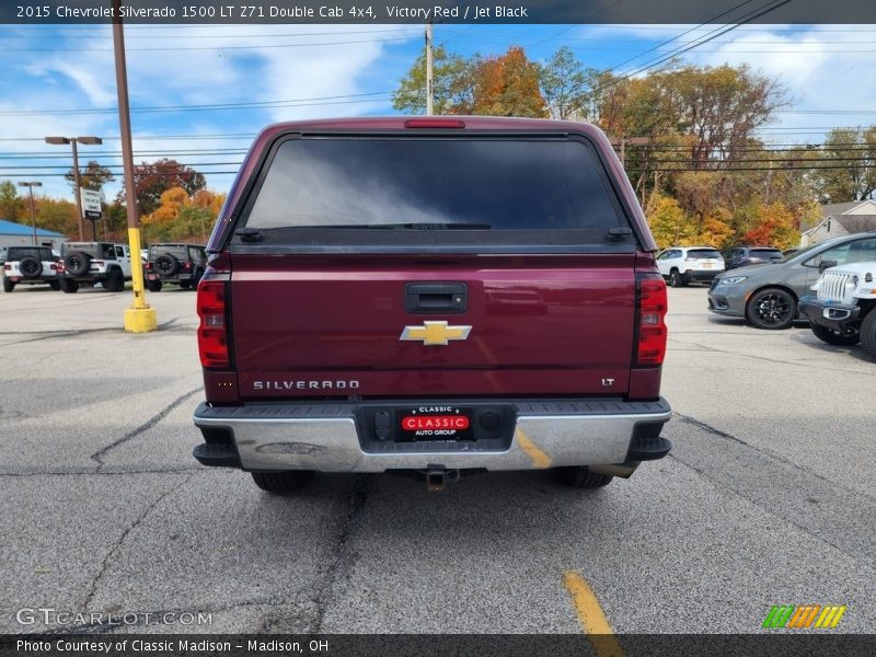 Victory Red / Jet Black 2015 Chevrolet Silverado 1500 LT Z71 Double Cab 4x4