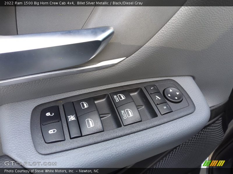Billet Silver Metallic / Black/Diesel Gray 2022 Ram 1500 Big Horn Crew Cab 4x4