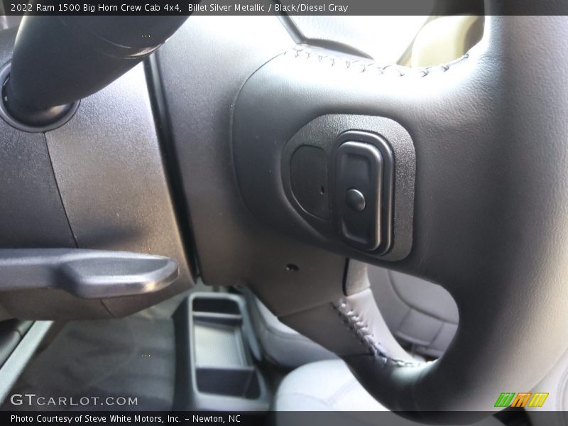 Billet Silver Metallic / Black/Diesel Gray 2022 Ram 1500 Big Horn Crew Cab 4x4