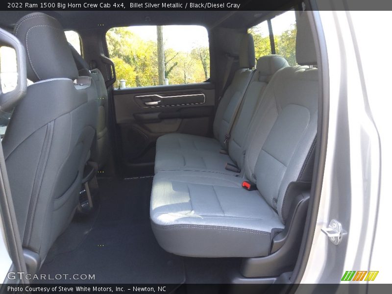 Billet Silver Metallic / Black/Diesel Gray 2022 Ram 1500 Big Horn Crew Cab 4x4