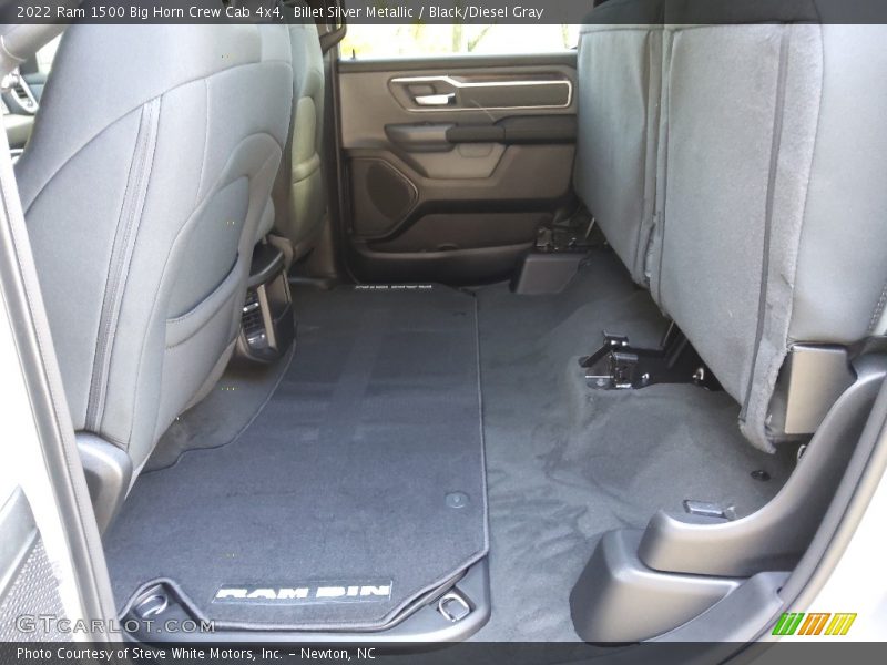 Billet Silver Metallic / Black/Diesel Gray 2022 Ram 1500 Big Horn Crew Cab 4x4