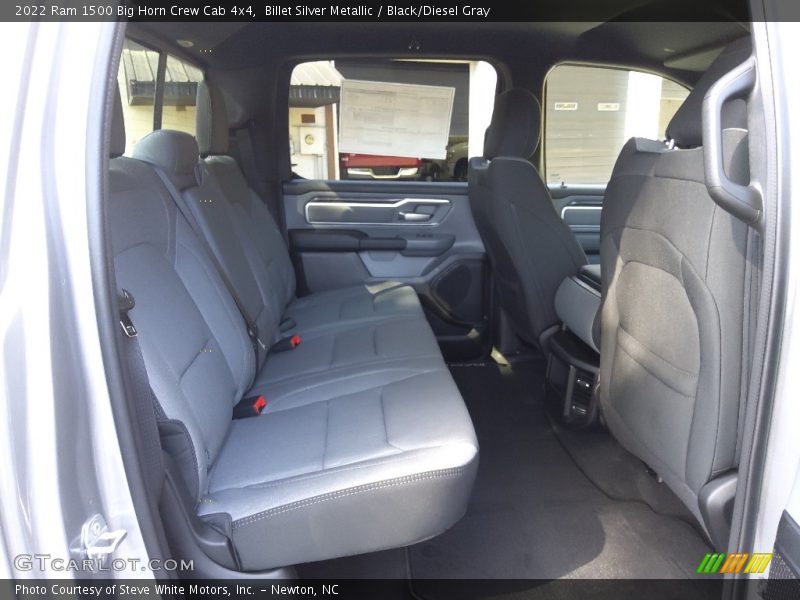 Billet Silver Metallic / Black/Diesel Gray 2022 Ram 1500 Big Horn Crew Cab 4x4