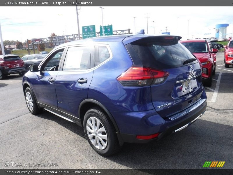 Caspian Blue / Charcoal 2017 Nissan Rogue S AWD