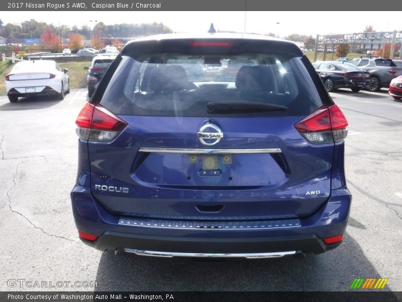 Caspian Blue / Charcoal 2017 Nissan Rogue S AWD