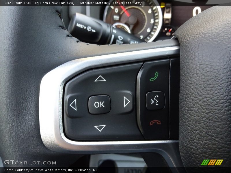 Billet Silver Metallic / Black/Diesel Gray 2022 Ram 1500 Big Horn Crew Cab 4x4