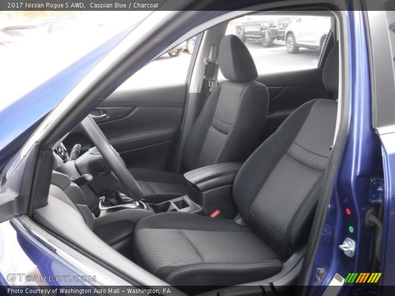 Caspian Blue / Charcoal 2017 Nissan Rogue S AWD