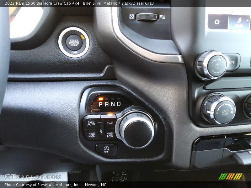 Billet Silver Metallic / Black/Diesel Gray 2022 Ram 1500 Big Horn Crew Cab 4x4